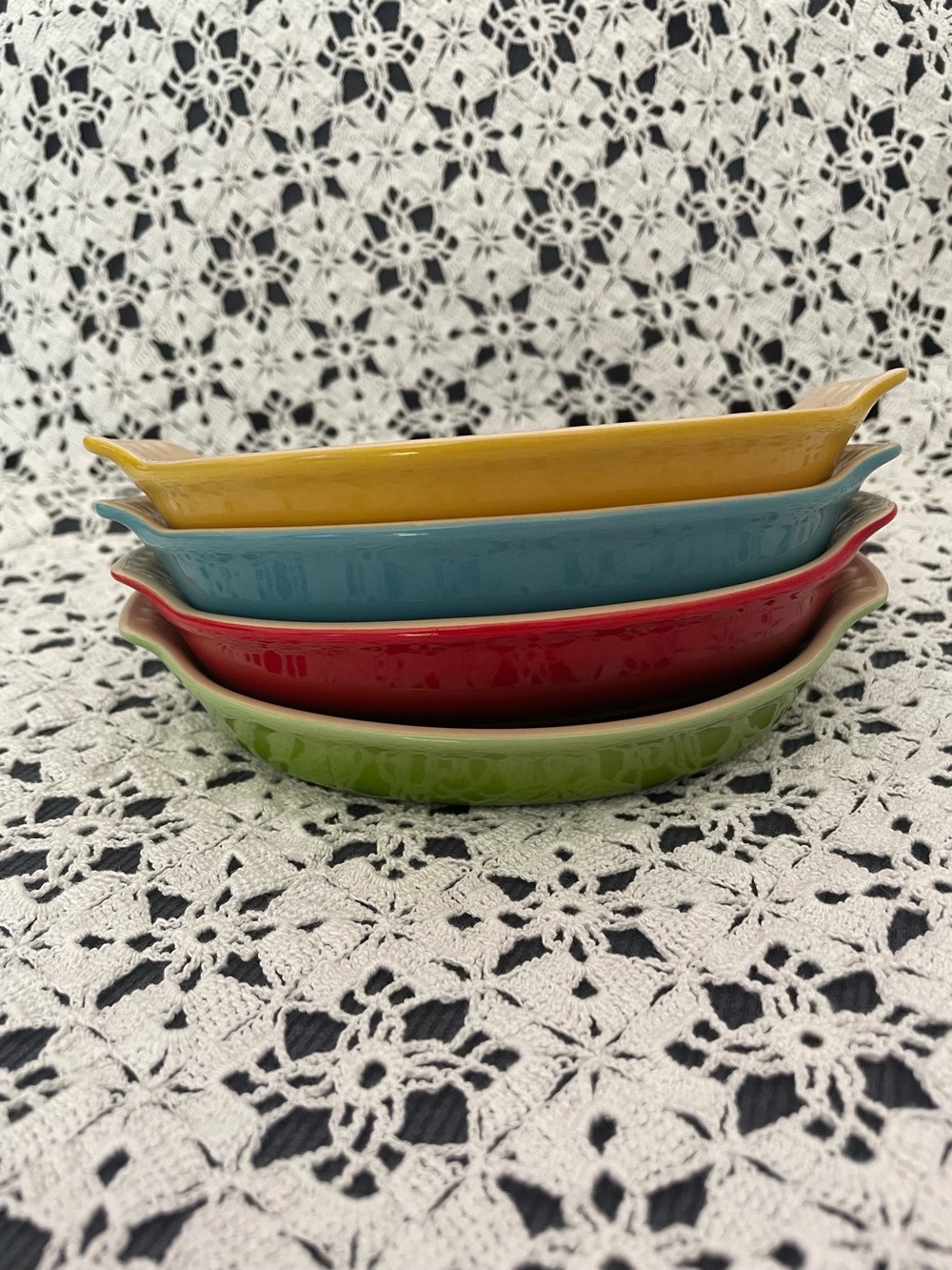 4 Le Creuset Petit au Gratin Dishes